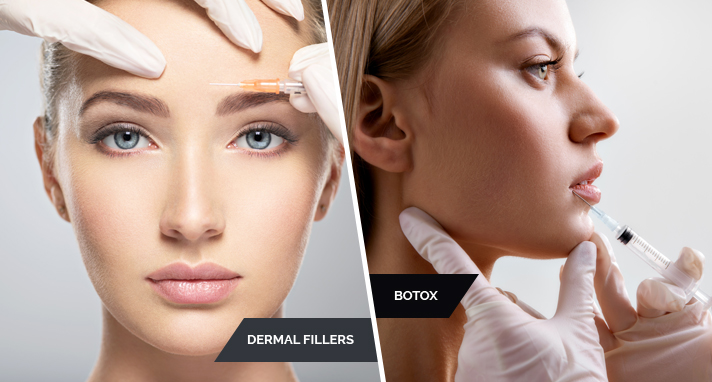 Botox or Dermal fillers for your wrinkle reduction procedures