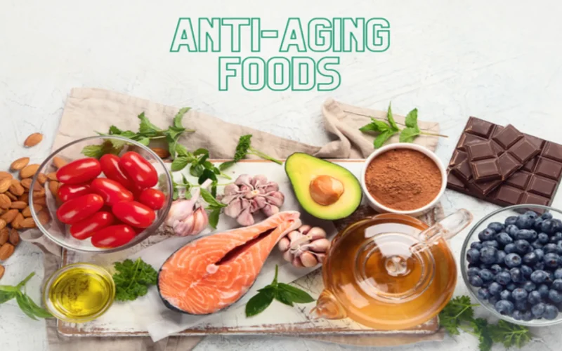 10 anti-ageing foods to help you achieve youthful, glowing skin.